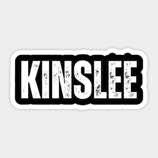 Kinslee Name Gift Birthday Holiday Anniversary Sticker